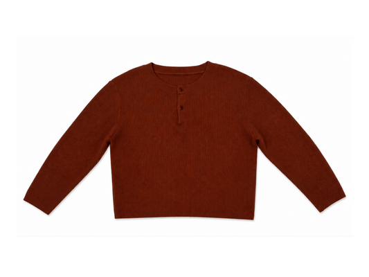 rust sweater