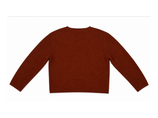 rust sweater